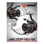 Akios AIRLOOP R8 BLACK EDITION Fixed Spool Reel